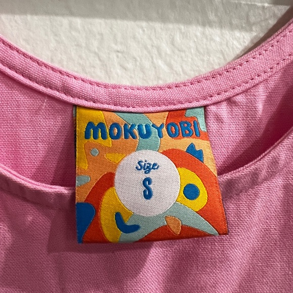 NWOT Mokuyobi Snap Tank Jumper in Berry - Picture 3 of 5